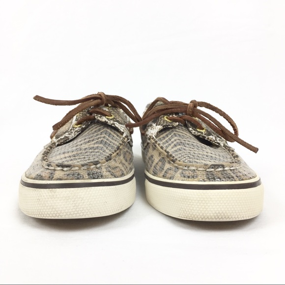 SPERRY Animal Print Boaters - Picture 4 of 8